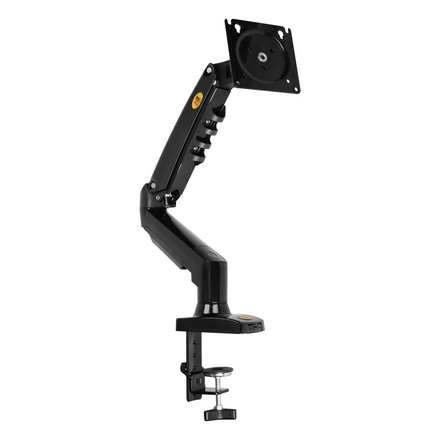 Full motion gas spring monitor arm, LED 17″ – 30″